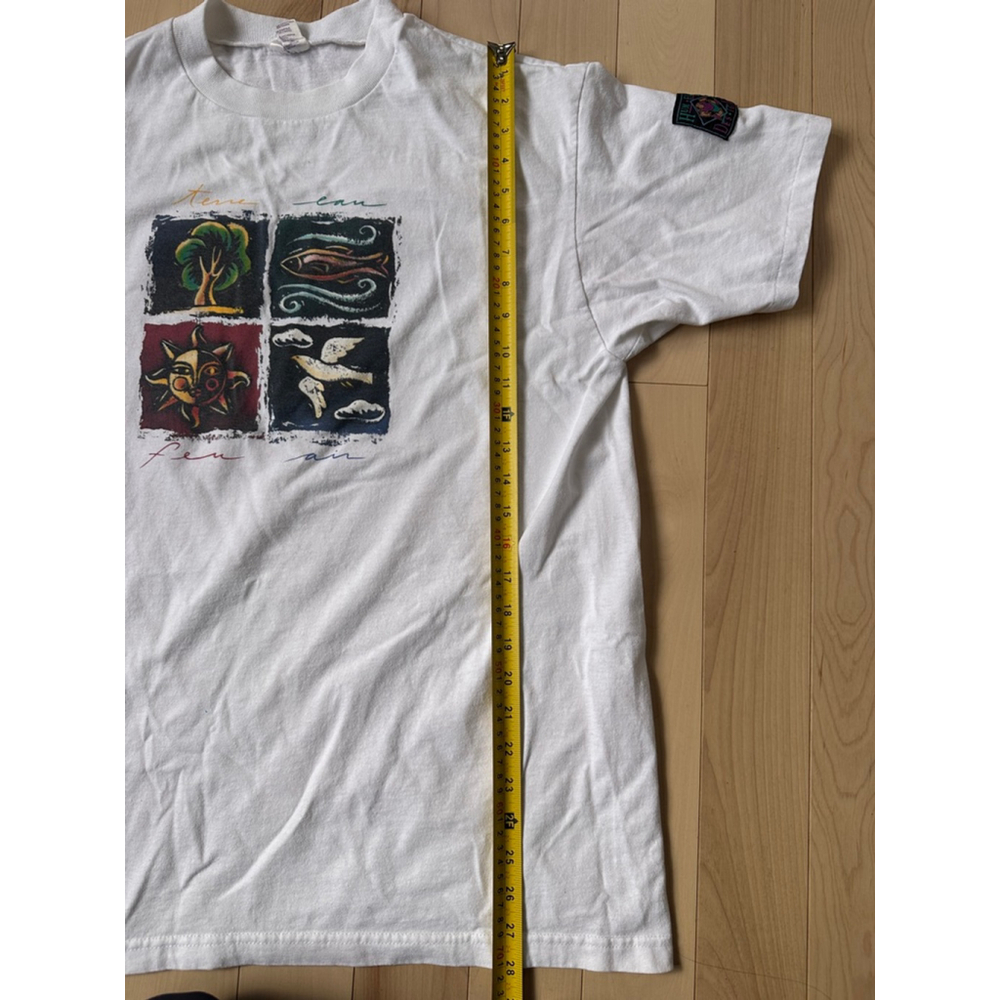 Vintage 90s Humeur Design Elements Graphic T-Shirt XL Made in Canada - Picture 9 of 9
